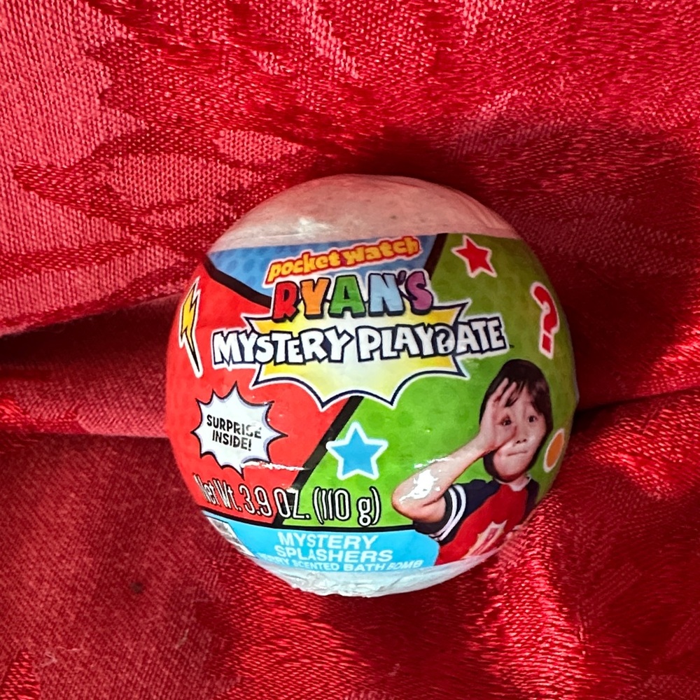 ☀️ 3/$10 Ryan’s Mystery Berry Scented Bath Bomb Splashers ( see description)